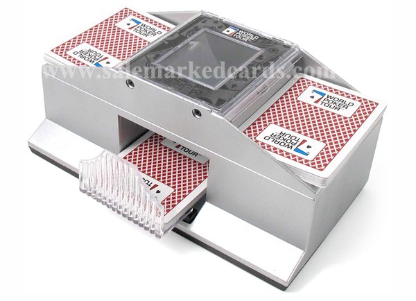 Shufflers cartão do póquer